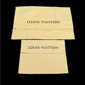 🌺 Two Louis Vuitton dust bags